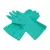 Extra Large Nitrile Green Chemical-Resistant Reusable Gloves | AXIGC30002XL