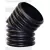 8" HDPE 45 Degrees Elbow | DFE0900845