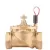3" NPT Solid Brass 1.5 - 15 bar IBV Series Factory Installed Filter Sentry Globe Valve | HTRIBV301GFS