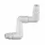 1/2" MPT White PVC Compact Turf Swivel Joint | LSCT1305