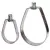 2-1/2" IPS Carbon Steel Adjustable 69 Series Swivel Ring | ANV69LH025