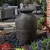 27" x 45" Fiber-Resin Composite Rippled Urn Medium Landscape Fountain Kit | AQS78271