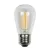 3.5 W Screw-In S14 95 270 Lumens 3000K LED Omni-Directional Low Voltage Edge Filament Lamp | BRIS14FE3300012