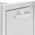13" 304 Stainless Steel Narrow Roll Out Trash Storage Drawer |  BLZ-TRNW-DRW