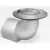 8-1/8" x 8-1/2" Green Flip-Up For 3" and 4" Corrugated Pipe Drainage Emitter | CRS73002001