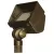 4 W Bi-Pin Ceramic 2700K/3000K LED Weathered Brass 300/315/500 Lumens Mini Wall Wash Fixture | DAU490009