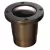 7 W Bi-Pin Ceramic MR-16 2700K/3000K LED 3.8" x 3.62" Weathered Brass Well Light | DAU490066