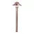 4" Antique Tumbled For Petite Riser Assembly in PF LED Path Light Top Assembly | FXLPFLEDTAAT