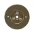 5" Flat Black For PS Surface Mount Down Light/FX Luminaire Lighting Fixtures Round Wall Plate | FXLWPRDPSFB