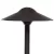 20 W Bi-Pin G4 T3 3000K LED Textured Bronze Dome Path Light | HAL915030