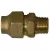1" x 3/4" Flare x MNPT Lead-Free Brass Straight Adapter | MCD74753131