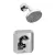 1/2" IPS 4-1/2" Metal Chrome-Plated Shower Trim | MONT2472EP
