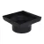 12" x 12" Square HIPS Black Low Profile Adapter | NDS1221