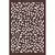 48" x 70" x 5/16" Hardwood Natural Brown 80% Blockout BLOSSOM Decorative Fence Panel | OUTUSADSPT1