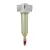 60 Mesh 1-1/2" Slip 150 psi 10 - 50 gpm White Polyester Screen Chemical-Resistant Spin Down Sediment Filter | RUS11260F