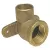 1" Solder Cup x FNPT Bronze 90 Degrees 70735 Series Drop Elbow | SFB90CFDE010