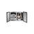 36" 304 Stainless Steel 2-Drawer Dry Storage Pantry and Enclosed Cabinet Combo | SUMSSDP36DC