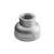 1-1/4" x 3/4" FNPT 304 Stainless Steel Banded Reducing Coupling | TFSCP167