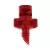 Antelco Quarter Circle Red Acetal 1-Piece Spray Jet | 15715
