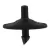 0.16" Barb x Spout Polypropylene 1 gph Pressure Compensating Dripper | ANT30715