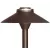 Alliance Lighting Area Light Hat, Aged Brass Frosted Lens 9" x 3.75" | AOLAL750