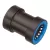 1" Push Black/Blue ABS Coupling | BLK37676