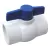 2" Socket 150 psi White PVC 461 Series Ball Valve | CNLV20461N