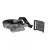 6.06" x 2.44" x 1.5" Black on Stainless Steel For 5000-TCL Large Tree-Mount Junction Box/Landscape Lighting Canopy Strap | WAC5000TSTBK