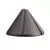 1 W Wedge T5 Xenon Textured Architectural Bronze Aluminum Conical 15065 Series Mini Deck Light | KIC15065AZT