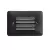 0.86 W 3000K Integrated LED Textured Black Aluminum Louvered 15782 Series Mini Step Light | KIC15782BKT30R