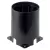 9-1/2'' x 7-1/2'' x 7-1/2'' Black Polycarbonate For In-Ground Pools Concrete Kit | KIC16099BK