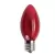 7 W C9 E17 Intermediate Incandescent Clear Long-Life Traditional Tripple-Dipped Transparent Bulb | HOLC97WCLR