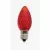 0.58 W SMD C7 E12 Candelabra LED Orange Premium Professional-Grade Retrofit Bulb | HOLLEDC7ORGSMD