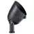 7.5 W 2700K Integrated LED Textured Black A380 Aluminum 60 Degrees Wide Flood 16152 Series Accent Light | KIC16152BKT27