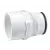 1-1/2" Socket x Acme White PVC Heavy Turf Swing Joint | LSCG310000