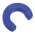 3/4" Blue Plastic Push Demount Clip | TCT10165625