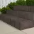 28-3/4" x 28-3/4" x 3-1/2" Chocolate Brown Double-Sided Limestone Surface Chiseled Edge Rustic Traditional York Pillar Cap | TBI002487