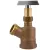 Garden Valve, 1" x 3/4"FIP x MHT Wheel Handle Brass GV-IN Inverted