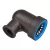 Reducing Elbow, 1" x 1/2"Spigot x FPT Black/Blue