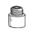 Adapter, 2" Male x Socket PVC Electrical Conduit | 60060200