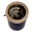 51 W Mr16 Solid Bronze CWL Series Well Light With Grate | CWLMR16G