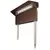 Path Light, 4 W Integrated LED 2700K Weathered Brass Cast Brass