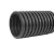 Wall Pipe, 6" x 100'Plain End HDPE Black Single Regular Solid