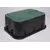 DURA RECT VALVE BOX GREEN W/GREEN LID | DUB1216
