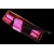 Marking Flag, 4" x 5" x 21" 4 mil Vinyl Pink CUSTOM T&T LOGO