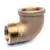 Brass Street Elbow 90 Deg 3/4" (M X F) | TFZ90ST007
