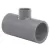 Sch 80 PVC Reducing Tee 2" x 2-1/2" Slip x Slip x Slip | 801-251