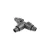 Tee, 3/4"Socket x Spigot Black 800 Series