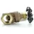 Aqualine BGV Gate Valve Brass 1" FPT | BGV-100