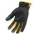 Gloves, X-Large Knitted Synthetic Leather Palm Open Cuff | 122XL